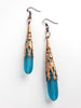 Antwerp Earrings in Azure + Copper