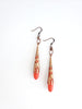 Antwerp Earrings in Chili Pepper + Copper