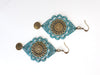 Tibetan Lace in Renfrew Blue + Brass
