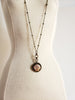 She Wears Seashells in Antiqued Brass + Rose Gold