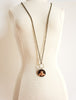 Bee The Change Necklace in Brass + Copper