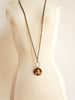 Bee The Change Necklace in Copper + Brass