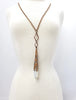 Antwerp Necklace in Moonglow + Copper