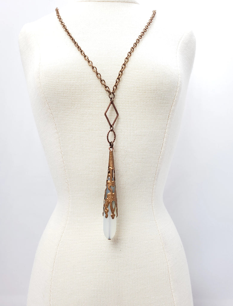 Antwerp Necklace in Moonglow + Copper