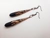 Antwerp Earrings in Jet + Copper