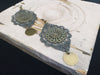 Tibetan Lace in Graphite + Brass