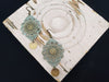 Tibetan Lace in Duck Egg + Brass