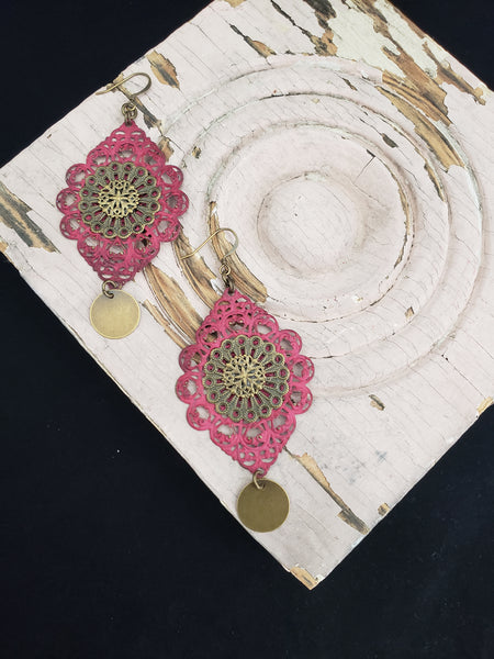 Tibetan Lace in Kissing Booth + Brass