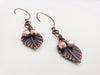 New Beginnings Earrings in Copper + Shimmering Blush