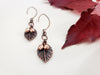 New Beginnings Earrings in Copper + Shimmering Blush