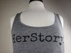 HerStory. Tank in Grey + Black