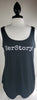HerStory Branded Tank in Black + White