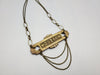 "Love’s Gate"  – Vintage Hardware Necklace in Brass