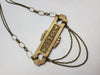 "Love’s Gate"  – Vintage Hardware Necklace in Brass