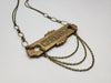 "Love’s Gate"  – Vintage Hardware Necklace in Brass