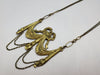 "Life is a Gift"  – Vintage Brass Hardware Necklace