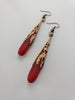 Antwerp Earrings in Crimson + Copper