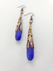 Antwerp Earrings in Royalty + Copper