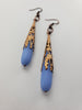 Antwerp Earrings in Periwinkle + Copper