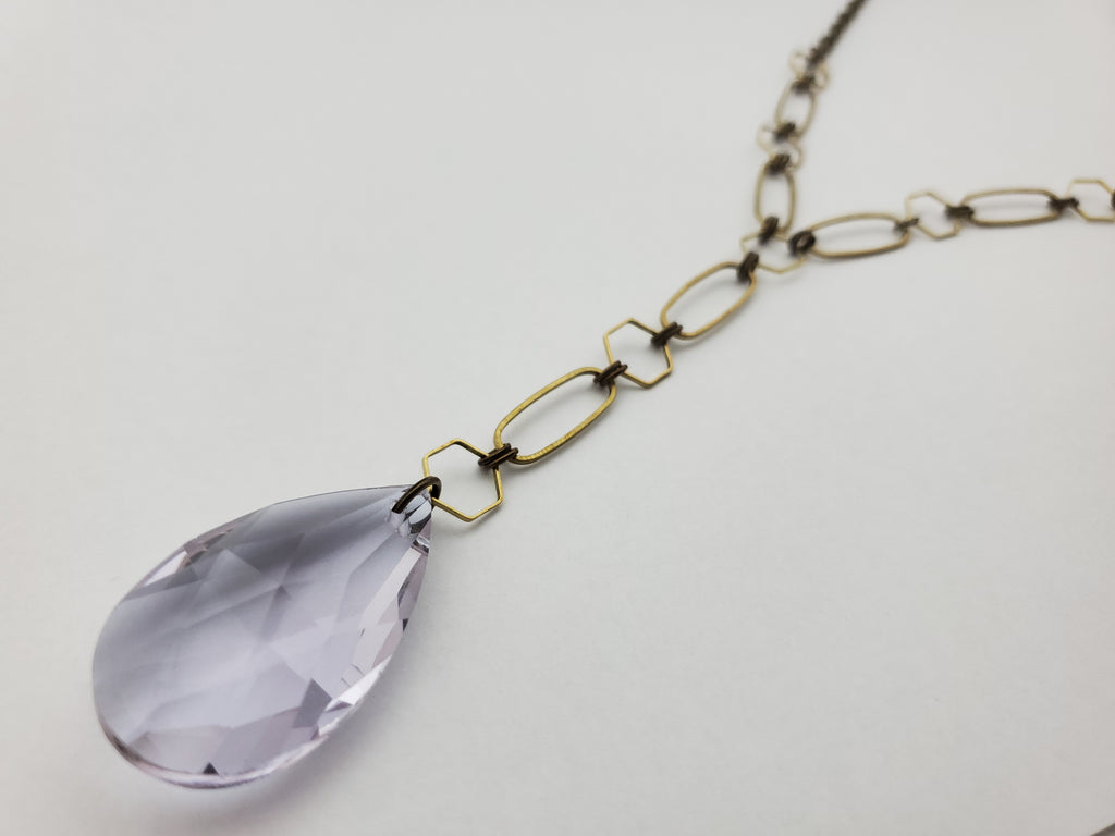 Buttermilk Sky in Lavender + Brass