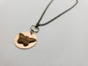 Papillon in Copper + Brass