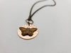 Papillon in Copper + Brass