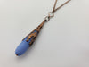 Antwerp Necklace in Periwinkle + Copper