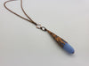 Antwerp Necklace in Periwinkle + Copper
