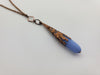 Antwerp Necklace in Periwinkle + Copper