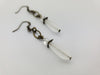 Eilandje Earrings in Clarity + Brass