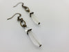 Eilandje Earrings in Clarity + Brass