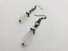 Eilandje Earrings in Clarity + Brass