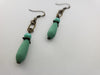 Eilandje Earrings in Provence + Brass