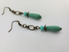 Eilandje Earrings in Provence + Brass