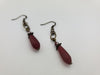 Eilandje Earrings in Crimson + Brass