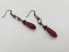 Eilandje Earrings in Crimson + Brass