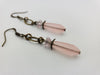 Eilandje Earrings in Rosé + Brass
