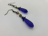Eilandje Earrings in Royalty + Brass