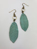 Spring Awakened Leaf Earrings in Provence