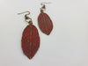 Spring Awakened Leaf Earrings in Emperor's Silk