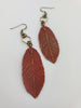 Spring Awakened Leaf Earrings in Emperor's Silk