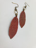 Spring Awakened Leaf Earrings in Emperor's Silk