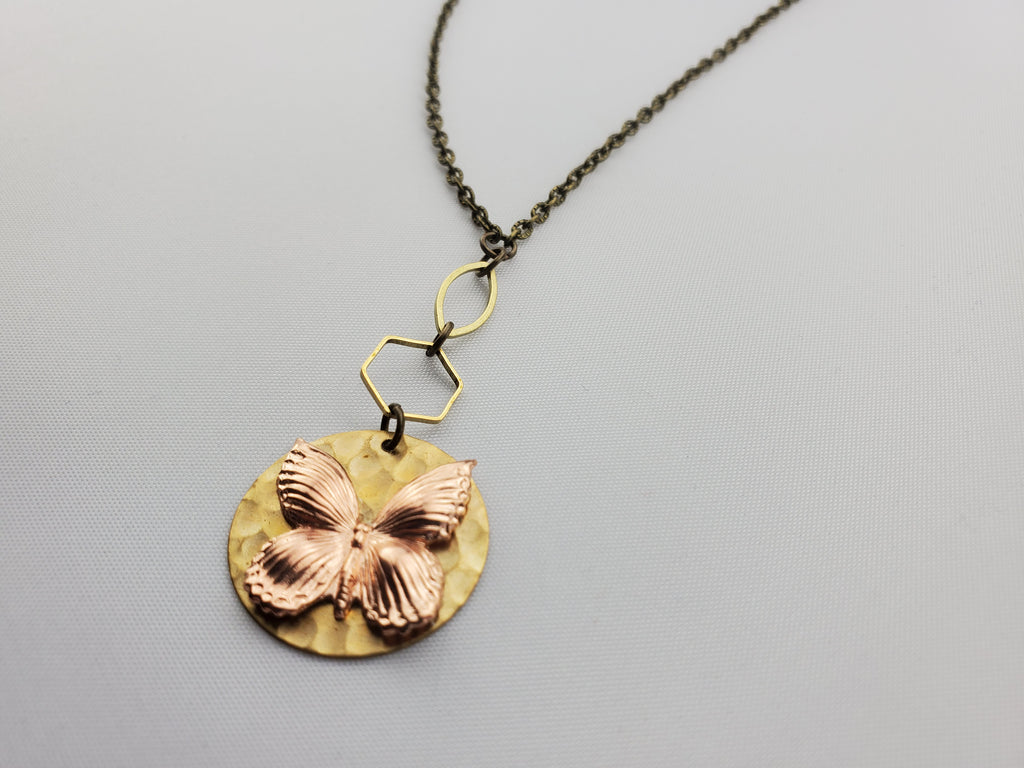 Pretty Wings in Gold + Copper
