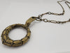 "Aphrodite’s Glow" - Vintage Hardware Necklace in Brass