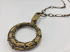 "Aphrodite’s Glow" - Vintage Hardware Necklace in Brass