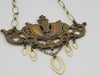 "Lineage" - Vintage Brass Hardware Necklace