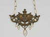 "Lineage" - Vintage Brass Hardware Necklace