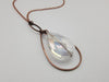Hope Rising – Crystal Necklace in Copper and Northern Lights