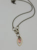 The Shining Soul Necklace in Blush + Brass