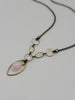 The Shining Soul Necklace in Love Spell + Brass